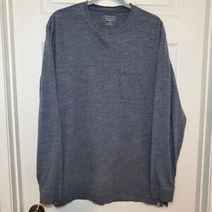 Pendleton Long Sleeve Gray Pocket Shirt L